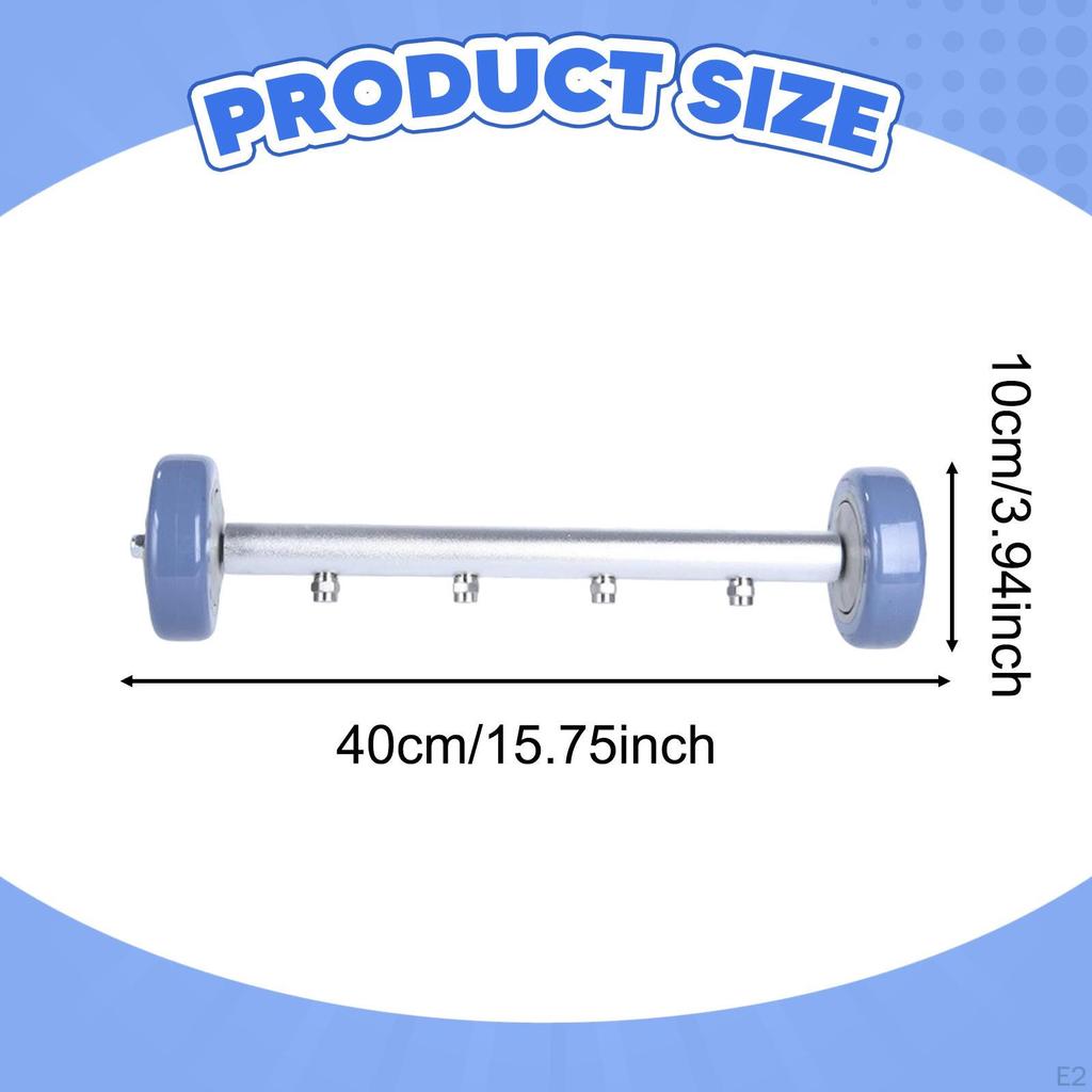 Pressure Washer Undercarriage Cleaner, Underbody Car Wash Water Broom, Universal, with 2 Extension