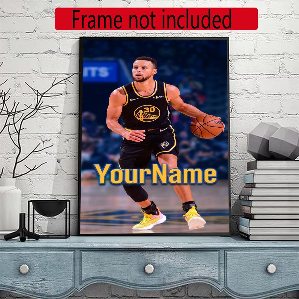 Curry Customize Text Diamond Painting Round Diamond Mosaic Suitable For Beginners Diamond Painting Rhinestones Gift Frameless
