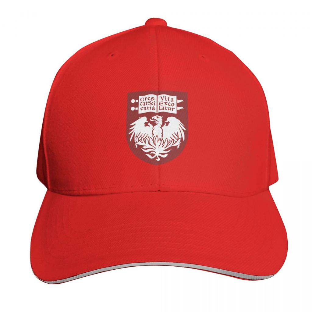 University of Chicago Stamp Baseball Cap Sailor Cap for Unisex Funny Hats Streetwear F Womens Beach Unisexs
