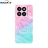 Phone Case For Xiaomi 14 Pro Case Soft Clear Painted Silicone Bumper Capa For Xiaomi 14 13T Mi 13T Pro Protect Transparent Cover