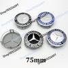 2026 Hot 4PCS 75mm Car Wheel Center Hub Caps Cover For Mercedes Benz AMG B/C/E/S Class W204 W211 W205 W212 W203 W213 W124 Car Accessories