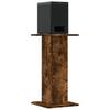 Speaker Stands (2 Pcs) Smoked Oak 30x30x60 Cm Engineered Wood