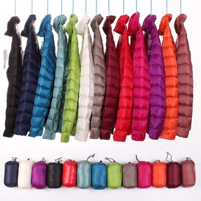 New Light and Thin Down Jacket Women's Short Section Ladies Korean Women's White Duck Down Thin Section Women's Clothing