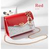 Party Bag Children Girls Shoulder Bag Glitter Lam Mini Bag Ladies Shoulder Crossbody Chain Bag with Charm Cute Stylish GPT Free Shipping (gu1a982)