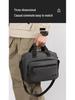 Men's Crossbody Bag 2025: Versatile Business Casual Shoulder Handbag with Large Capacity