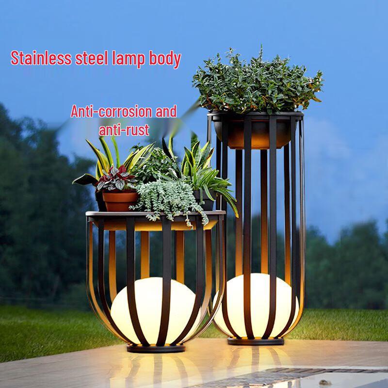 Stainless Steel Solar Outdoor Lawn Light