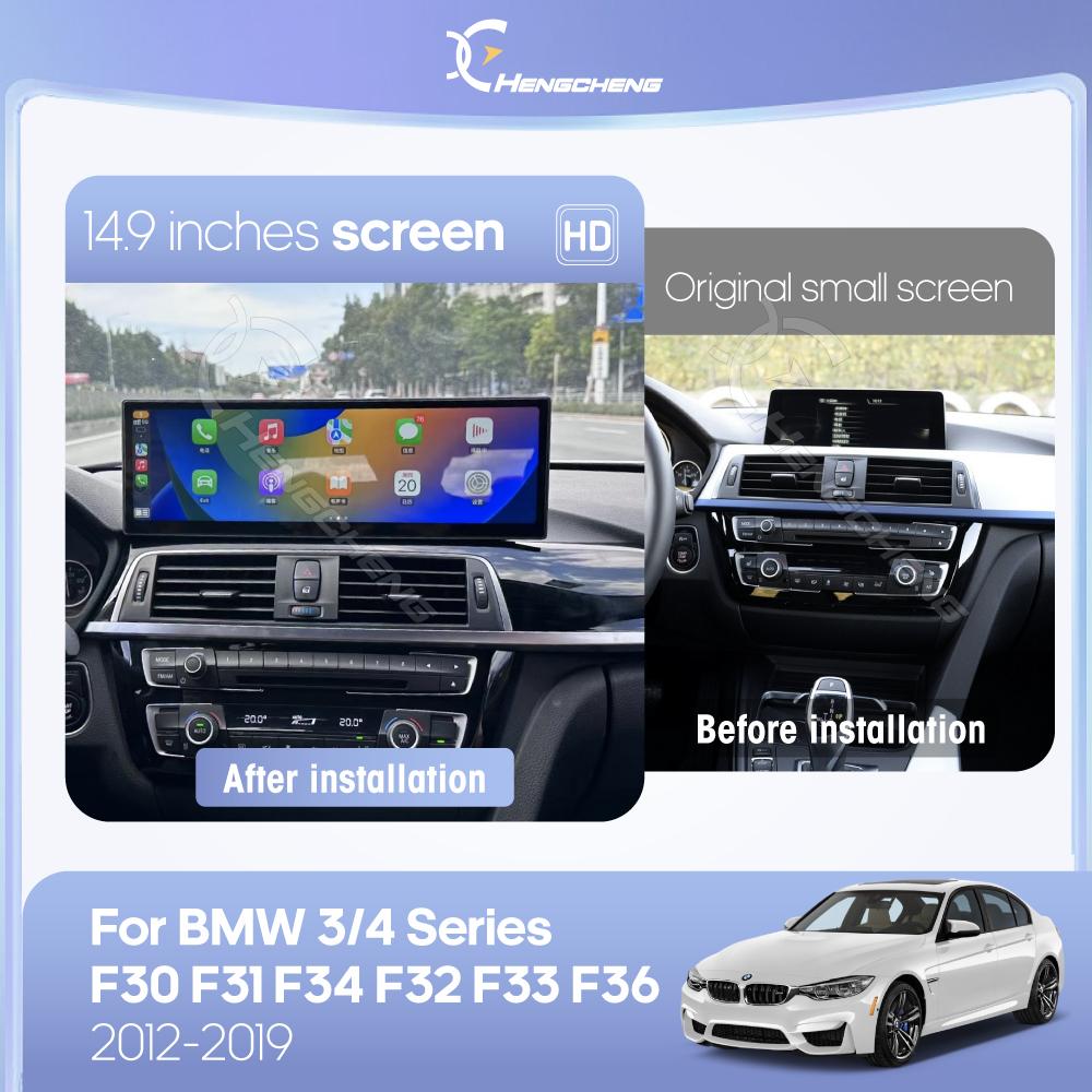 Android 13 For For BMW 3/4 Series F30 F31 F32 F33 F34 Multimedia Video Player GPS Navigation Radio 14.9Inch Auto Carplay 4G 360