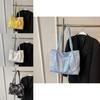 Large Capacity Fashionable Tote Bag For Women With Stylish Design And Versatile Use In Black Beige Yellow Blue And Pink