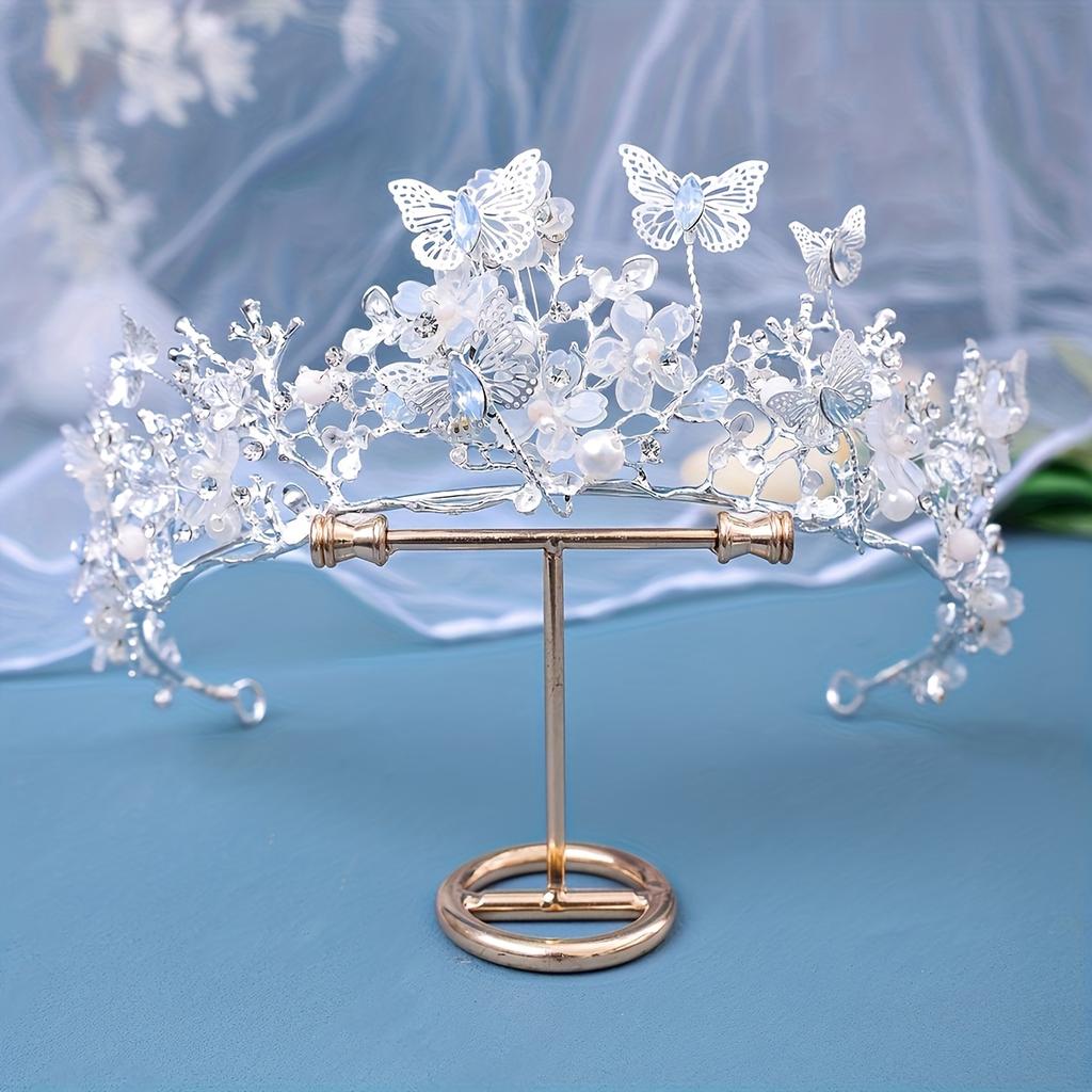 Butterfly Crown Ball Party Festival Cosplay Crown Runway Headpiece