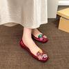 Fairy Style Transparent Jelly Flats: Closed Toe, Hollow Design for Summer Beach Vacations