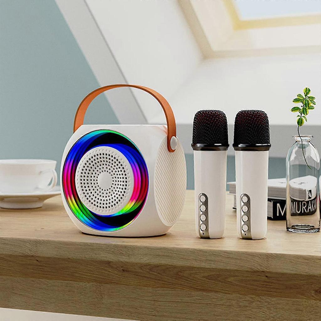 Colorful light and audio allinone highquality dualmic singalong ultralong battery life portable Bluetooth portable audio