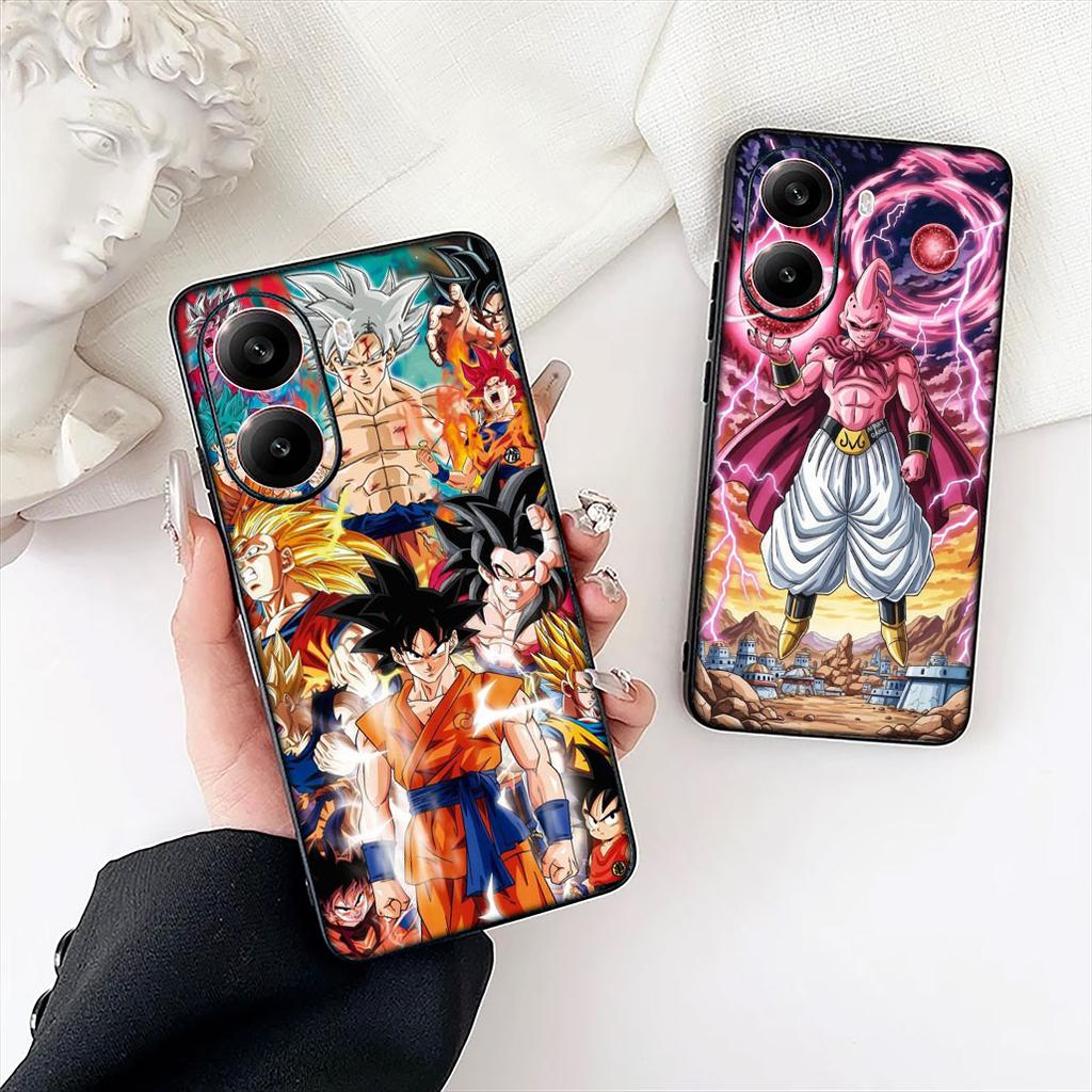 Majin Dragons Gokus Balls DragonBalls Buu Phone Case for Xiaomi Redmi Note 13 14 ProPlus Pro Plus 14C A4 13C Pro+ Note14 Cover