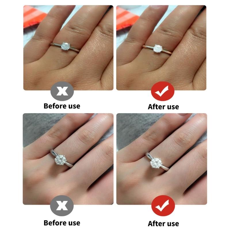 Penna Detergente per Diamanti Bastoncino Pulente Portatile per Gioielli e Pietre Preziose Scintillanti Anello di Fidanzamento Matrimonio Strumento Scintillante