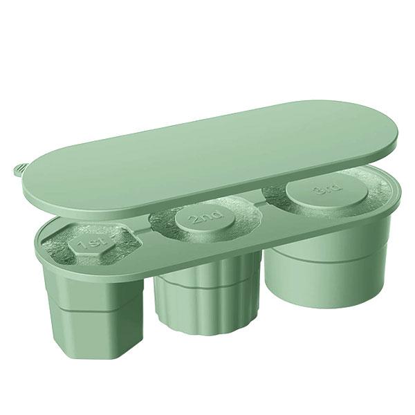 Newest Ice Cube Tray for Stanley Tumbler Cup 20/30/40 Oz Silicone Freezer Ice Molds with Lid for Juice Whiskey Ice Maker
