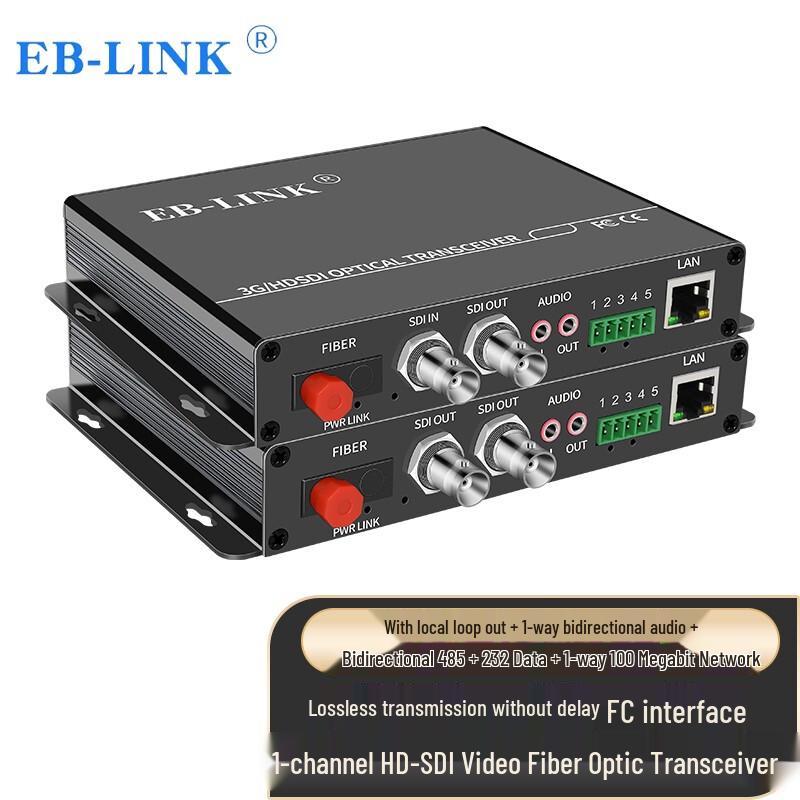 EB-LINK HD/3G-SDI Video Fiber Optic Converters