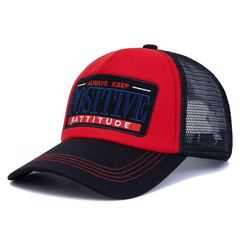 Hot Sale Unisex Baseball Cap Classic ALWAYS KEEP Letter Pattern Mesh Cap Men And Women Breathable Streetwear Summer Trucker Hat