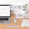 Kabelloses Bluetooth-Laden Hoch Hoch Kompatibel mit Maus, 5.2/3.0+2.4GHz, USB-A & USB-C, Schlank, Leise, Kompakt, Typ-C-Anschluss, Eingebauter Jiggler, 3 DPI,