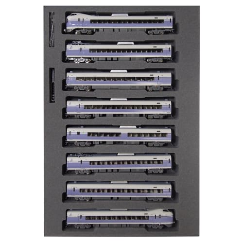 KATO N Gauge E351 Series Super Azusa 8-Car Basic Set 10-1342 Model Train, Purple