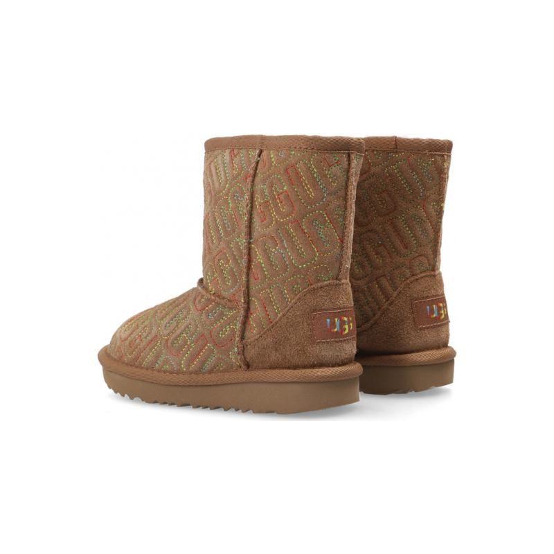 UGG Toddlers Classic Mini Platform Chestnut Boots 1112383T-CHE