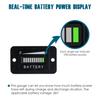 Runleader 36V LED Battery Power Indicator,Battery Charge & Discharge Display,Applicable To Lead Acid Battery Powered Golf Cart Forklift Lawn Mower