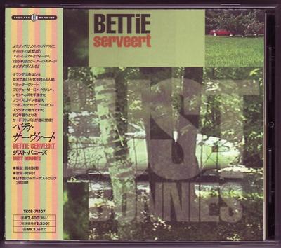 CD BETTIE SERVEERT  Dust Bunnies TKCB71107 Tokuma Japan Co 1997 Japan ObiRock Used