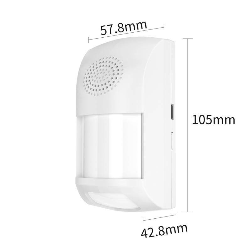Tuya Smart WiFi Home Burglar Alarm Sensor Infrared Motion Detector PIR Sensor Smart Life APP Security Protection Remote Monitor