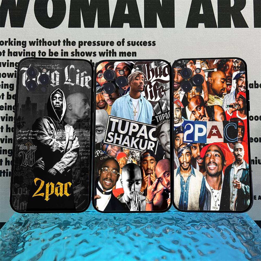 American Rapper T-Tupac S-Shakur Phone Case For Iphone 17 Air 16 15 14 13 12 11 Pro Max 16 15 14 Plus TPU Soft Case