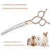 7inch Curved Chunkers Shears - Premium Stainless Steel, Lightweight, Ergonomic Design, Specialized Pet Grooming Scissors for Eas