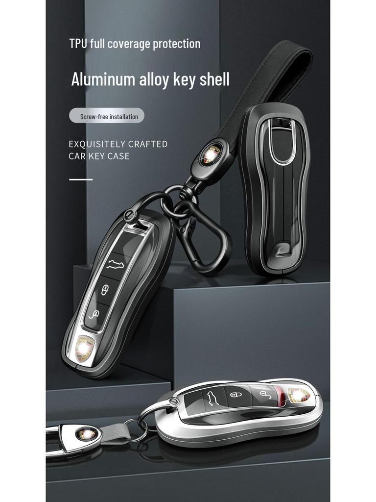 Porsche Key Case Shell for Panamera, Cayenne, Macan, 911