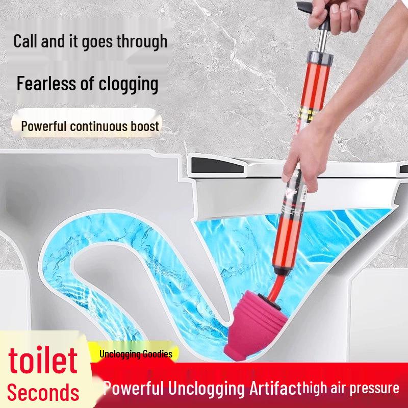 High-Pressure Air Plunger: Ultimate Toilet Unclogger Tool