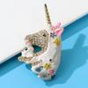 New Beautiful Unicorn Brooches For Women Dreamlike Fairy Tales Animal Pin Kids Girls Jewelry 2 Colors Available