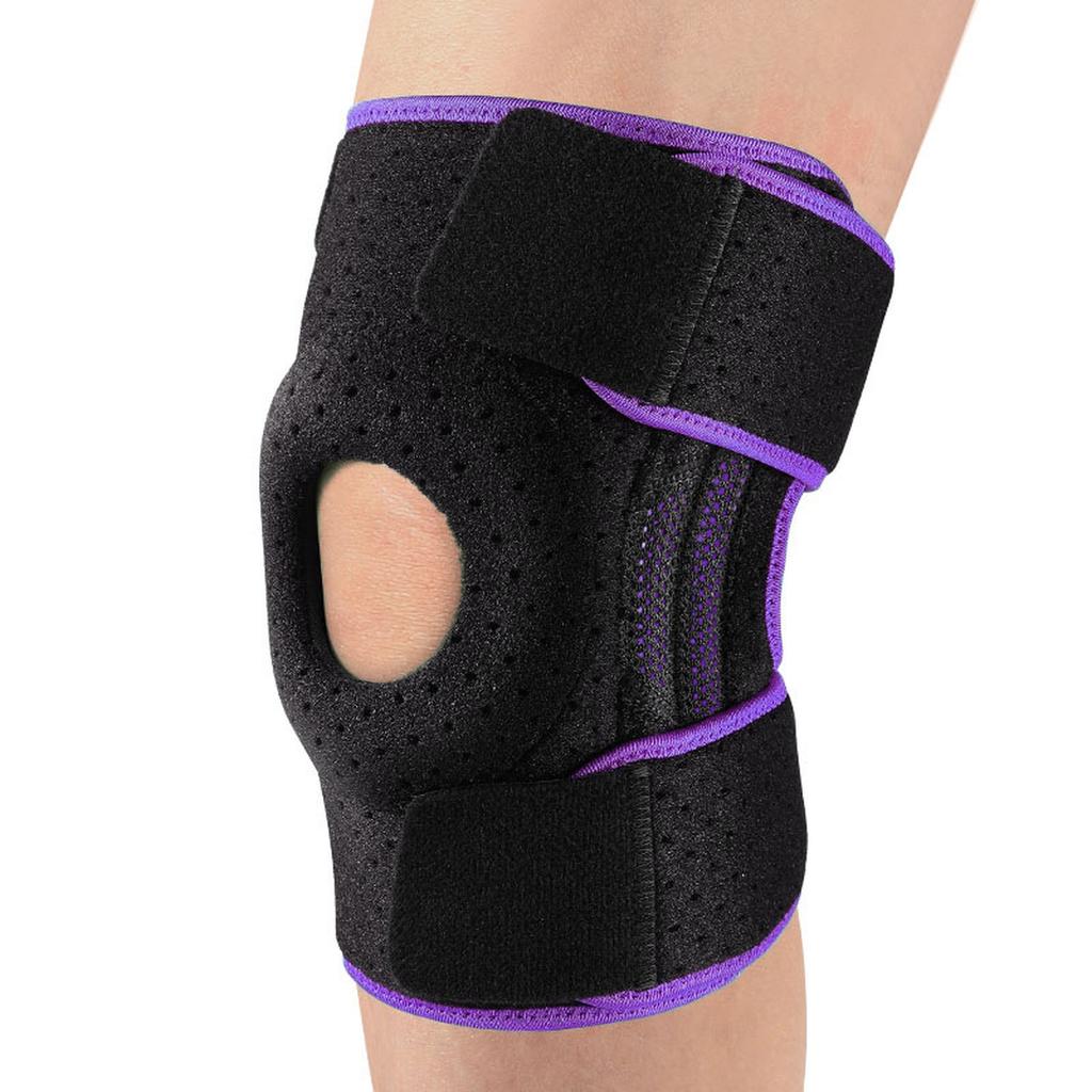 Knee Brace for Women & Men - Adjustable Support with Side Stabilizers & Patella Gel Pad - Relief for Meniscus Tear