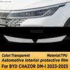 Für BYD KING DM-I 2024 Panel Navigationsbildschirm Automobil Innenraum TPU Schutzfolie Kratzfest Aufkleber