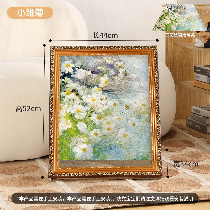 Mona Lisa Holding Cat Cat Claw Board Cat 3D Oil Painting Frame Cat Claw Board Cat Nest Cat Scratching Board Pet Supplies Gift