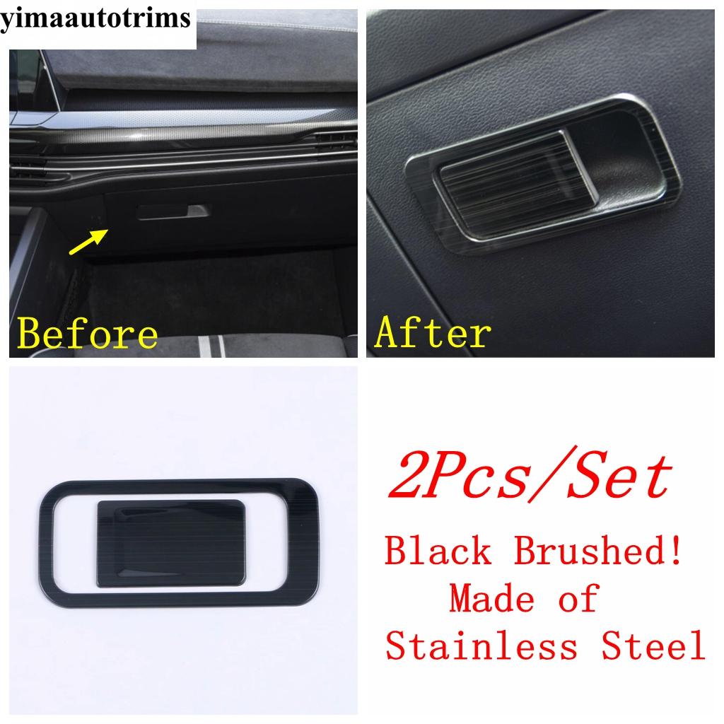 Glove Box / Window Lift Handle Bowl / Water Cup / Air AC Vents Cover Trim Accessories For VW Volkswagen Golf 8 MK8  - 2025