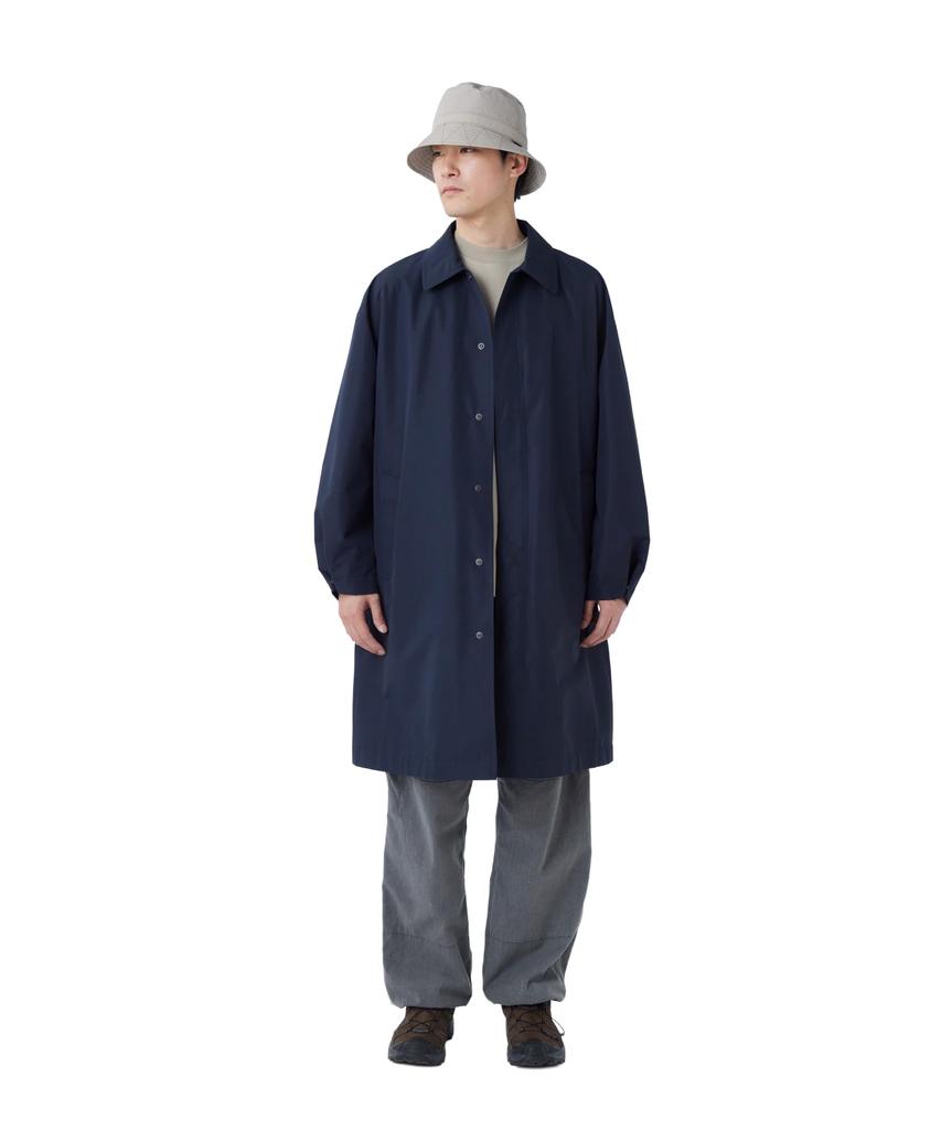 Snow Peak WINDSTOPPER Bal Collar Coat Outerwear Jacket Coat Overcoat Down Padded DARK NAVY L CT-26SU001 Men's Women's