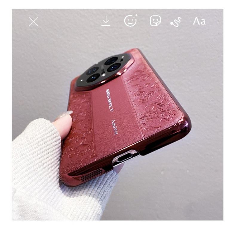 Etui For Honor Magic 8 Pro Luksusowa Skóra Galwanizowana Ramka PC Pokrowiec na Telefon Dla Honor Magic 8 Pro Obudowa Pyłoszczelny Zderzak