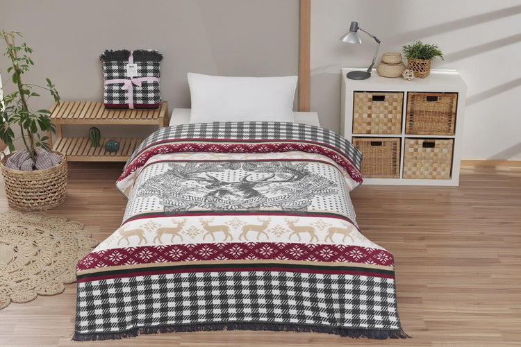 

Dolce Bonita Home Single Cotton Blanket with Island