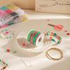 Stretchy String for Bracelets 3 Colors 1 mm Sturdy Elastic String Cord for Jewelry Making, Necklaces, Beading and Crafts