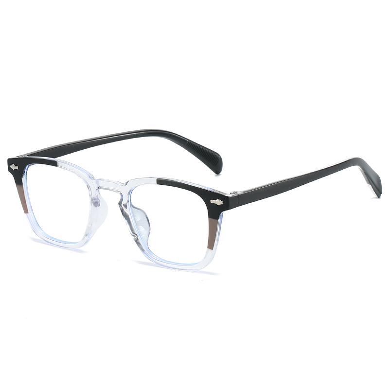 

Anti-blue Light Eyewear Retro Style Fashion Style Square Rivets Lady Man Eyeglasses Vintage Style Brand Women s Eyewear Blue Light Blocking Man