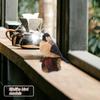 Lifelike Garden Bird Decor Waterproof Resin Figurines Unique Acorn Design Outdoor Patio Balcony Decor Resin Birds