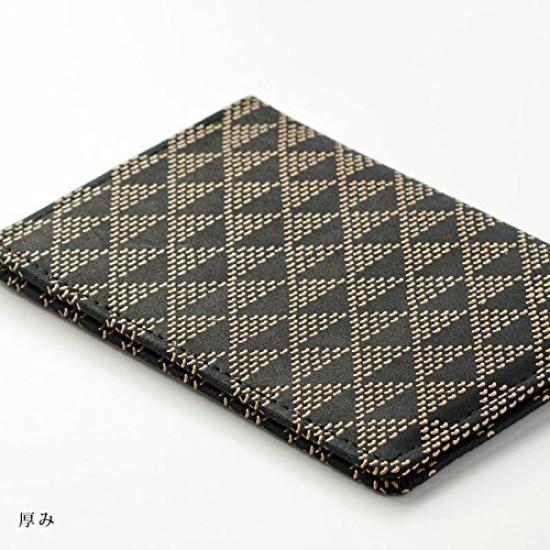 Piele Naturală Inden Portofel Bifold cu Buzunar pentru Permis x Lac Roșu Kozakura Piele Naturală Etui pentru Permis de Transport Cadou Ziua Respectului pentru Vârstnici A șaizecea aniversare