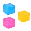 Cubes Shaped Squeeze Stress Balls Washable Anti Anxiety Sensory Toy for Children Adults Classroom Office Use