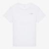 [norTh Face Official] NT7ur40a Women S Velia ShorT Sleeve T ShirT whiTe