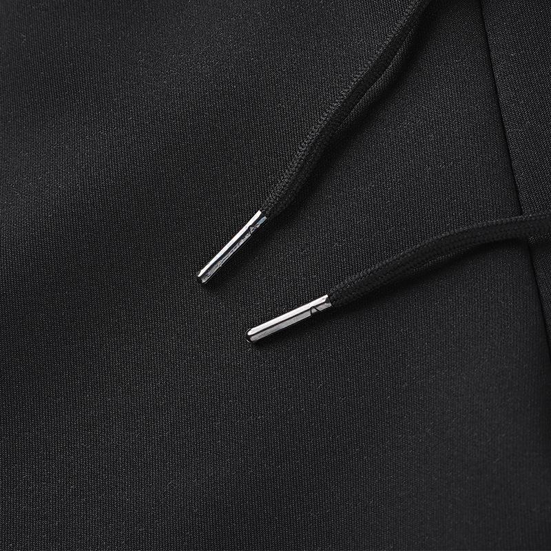 Men's Korean Version Trendy Round Neck Long-sleeved Sweater and Trousers Two-piece Set Loose Solid Color Fashionable Handsome Men's Clothing