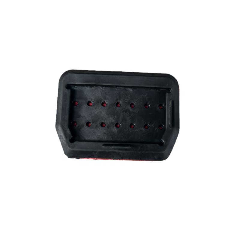 For Tesla Model Y Juniper 2025 Upgrade Foot Pedal Pads Non-slip Accelerator Brake Rest Performance Aluminum Mats Accessories