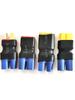 Airplane LiPo Battery Adapter: T-Plug to XT60, XT90, EC3, TRX