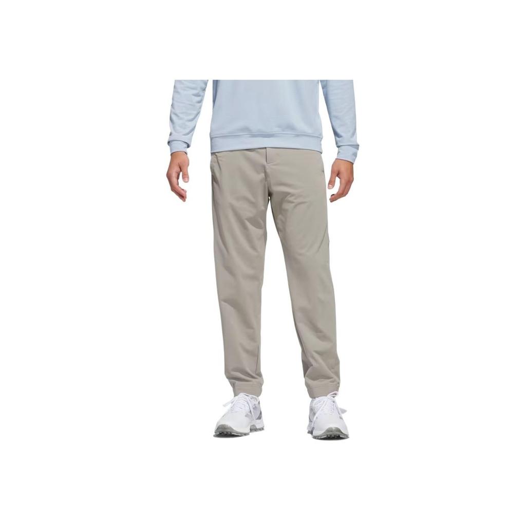 Adidas Beyond Comfortable Solid Color Simple Straight Casual Pants Men Bottoms Light-Brown JF4864