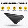 1 Pair Car Rearview Triangle Molding Cover Trim for Ford Escape 2013 2014 2015 2016 2017 2018 2019 (1 Pair)