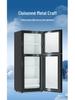 Dongzhi Compact Energy-Saving Two-Compartment Mini Fridge for Dorms & Rentals